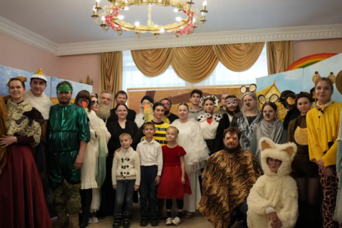 «НОЕВ КОВЧЕГ» сказка от молодежного отдела при храме Покрова Пресвятой Богородицы (п.Отрадное)